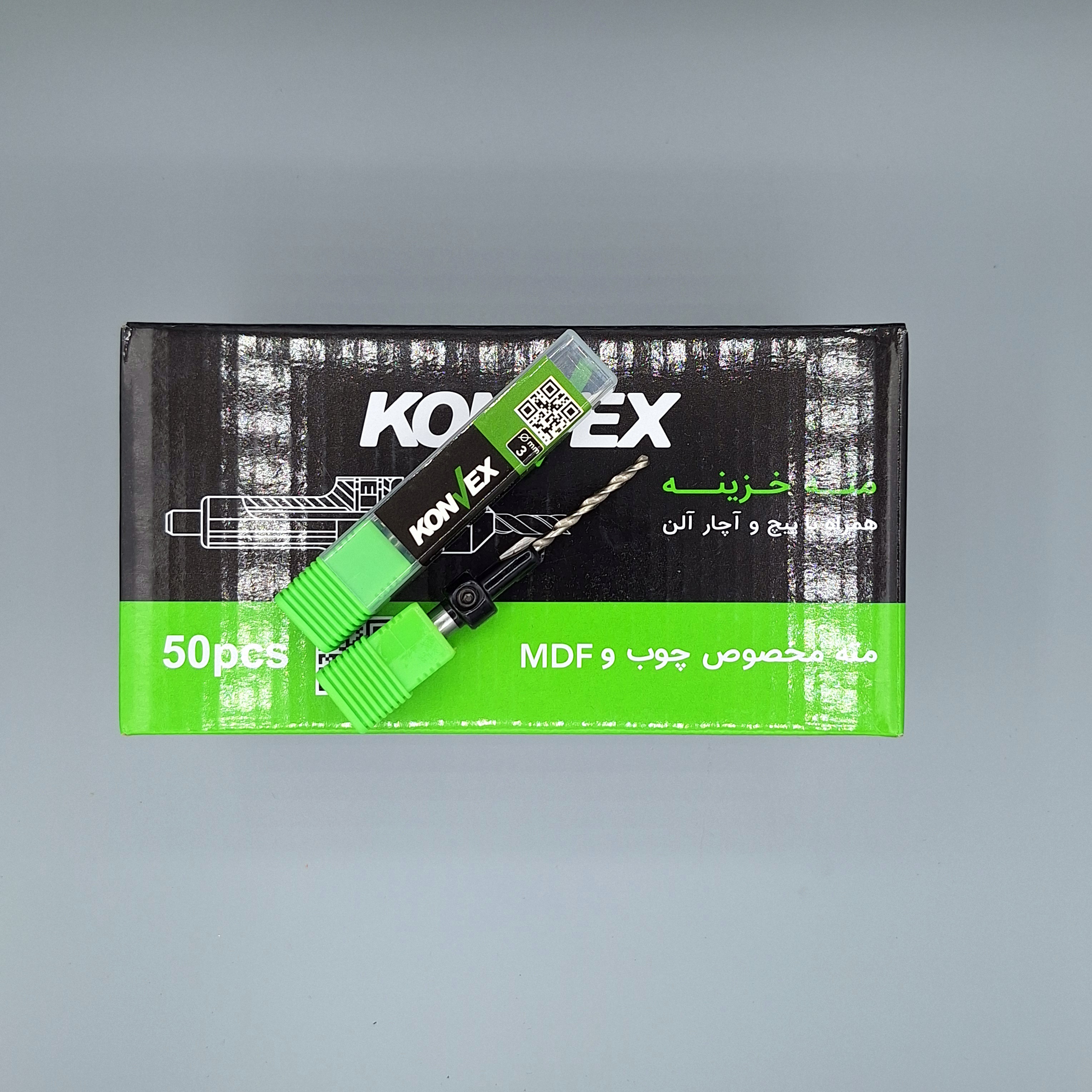 مته خزینه چوب