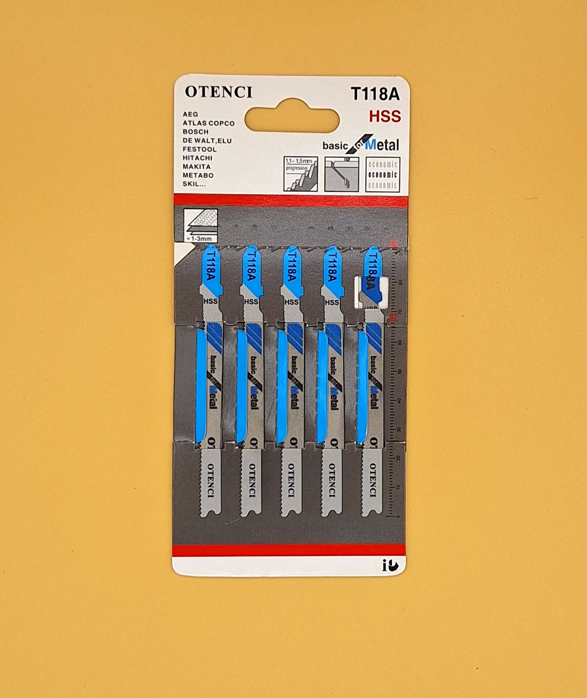 تیغ اره عمود بر آهن طرح بوش